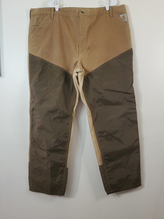 Carhartt Other - Vintage Carhartt Union Made Double Knee Hunting Pants Size 46×32 Briar Protect